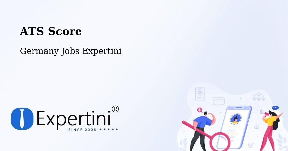 Resume ATS Score & Job Description Match Tool – Aldingen - Germany Jobs Expertini
