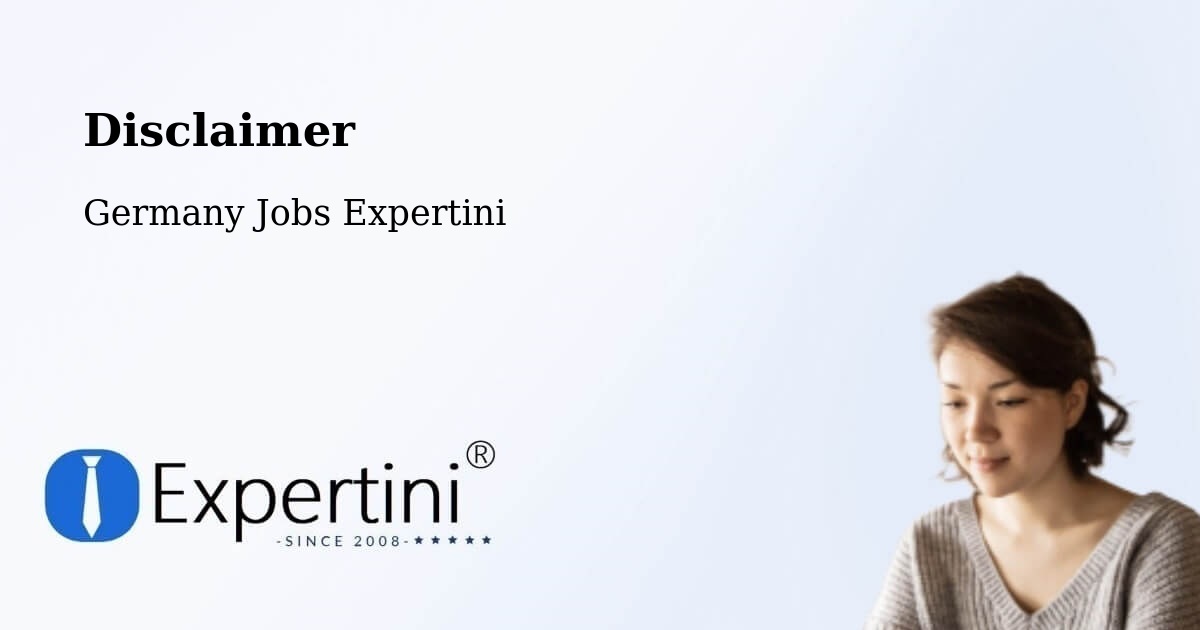 Disclaimer – Aldingen - Germany Jobs Expertini