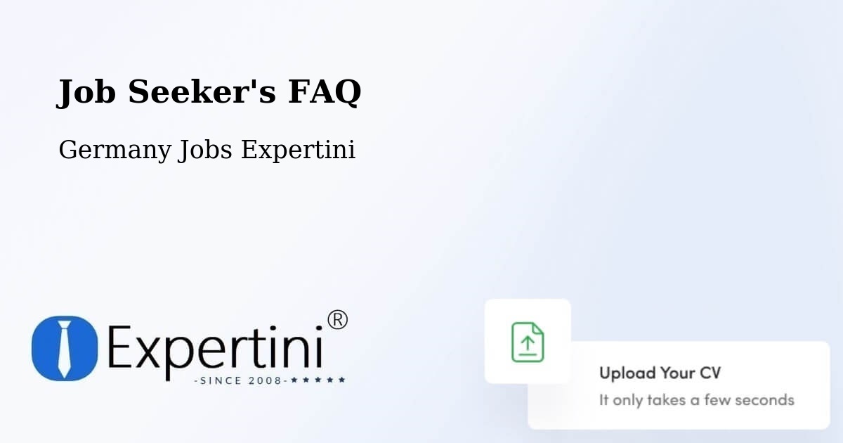 Job Seeker FAQ – Aldingen - Germany Jobs Expertini